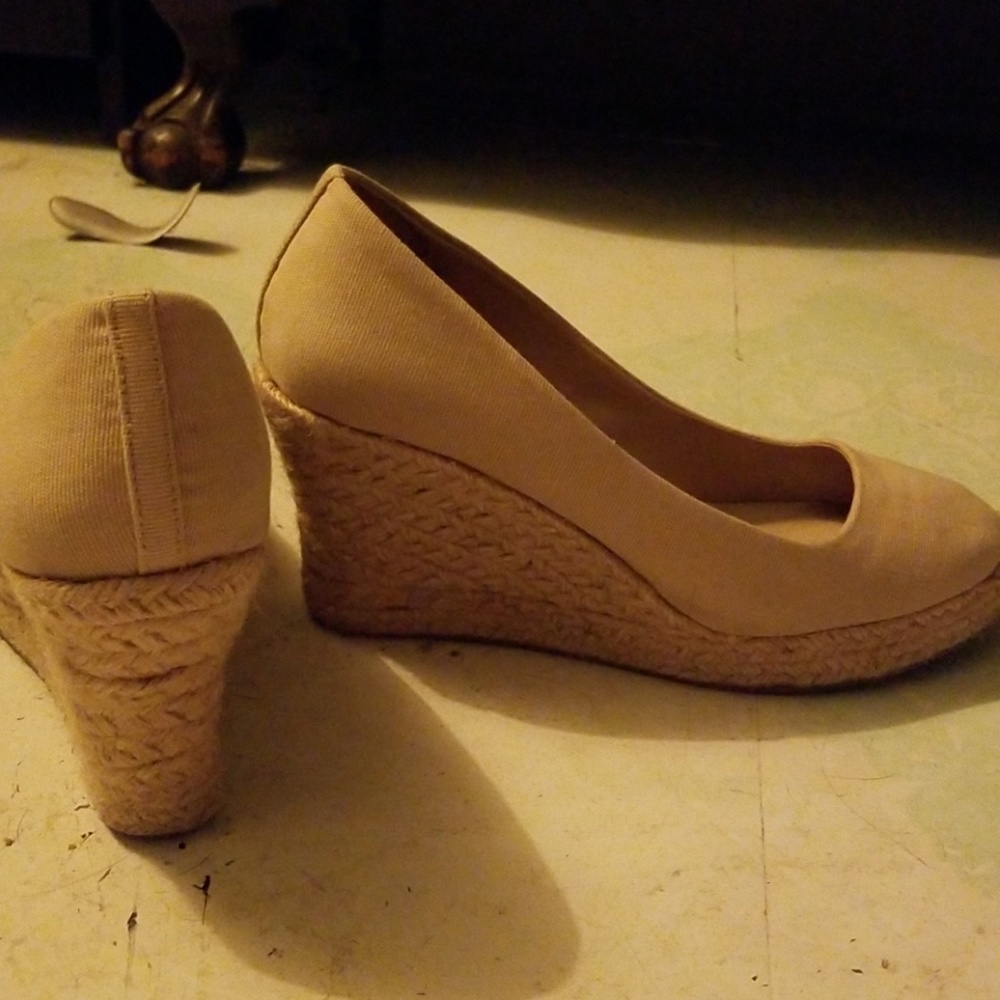 J. Crew Natural Wedges